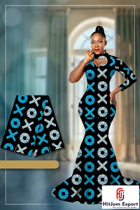 Tissu en coton imprimé africain Ankara Kitenge pour la production de vêtements personnalisés, service de fabrication en gros OEM ODM - Product Image 6