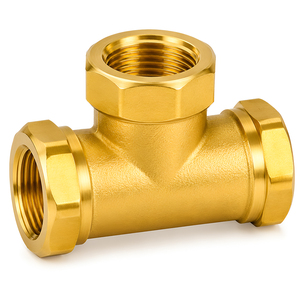 Conector en T de Precisión para Distribución de Flujo en Sistemas de Tuberías Industriales - Product Image 1