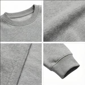 Sudadera holgada de gran tamaño con media cremallera y bordado personalizado para mujer, jersey de alta calidad, Sudadera con capucha, sudadera de algodón Y2k para mujer - Product Image 4