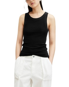 Vente en gros débardeur de sport sans manches pour femmes sexy et fitness personnalisé d'été avec logo personnalisé et col rond - Product Image 1