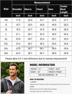 แจ็กเก็ตมีฮู้ดสำหรับชายและหญิงเสื้อกันลมมีซิปสำหรับฤดูหนาวกลางแจ้ง - Product Image 6