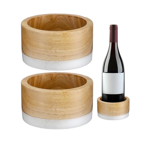 Royal Wood <b>Wine</b> Bottle Coaster <b>Wine</b> Bottle Coaster Kitchen Accessories Wood <b>Wine</b> Coaster Wholesale Price - Product Image 2