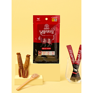 Jeonggwanjang Genie Pet Treats 14g X 5 Nyangbly Time Gamberetti e Capesante - Product Image 1