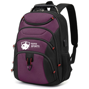 Sac à dos scolaire respirant, nouvelle arrivée, logo personnalisé, fermeture éclair lisse, polyester, confortable, multi-poches, léger, best-seller - Product Image 1