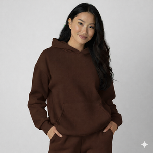 Sweat à capuche ample et surdimensionné pour femme, pull à manches longues, streetwear décontracté, doux et confortable, sweat à capuche d'hiver élégant, mode quotidienne - Product Image 1