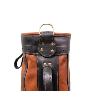 Cheap Price Hand Carry Comfortable Straps Leather <b>Golf</b> Sports Bag Hot Sale High Quality Genuine Leather <b>Golf</b> Bags - Product Image 5