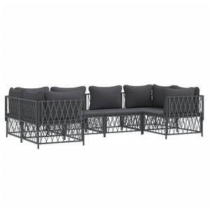 Ensemble de salon de jardin anthracite - Product Image 3
