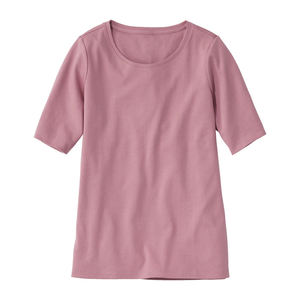 Womens longline T <b>shirt</b> <b>extended</b> length relaxed fit casual fashion top for layering everyday comfort style outfit - Product Image 1