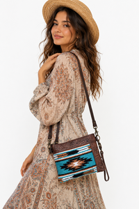 Nouvel arrivage de sacs à main de bohème en tissu jacquard de couleur marron sacs de sculpture usinés à la main sacs élégants de vente chaude pour femmes - Product Image 2