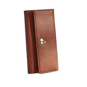 Cartera Negra de Cuero PU de Moda de Lujo Hecha a Mano para Hombre, Cartera Delgada - Product Image 1