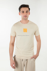 Camisetas de Cuello Redondo para Hombre, 2026 OEM, Última Tendencia, Alta Calidad, Corte Regular, Tela de Lona de Poliéster/Algodón, Transpirables y Ecológicas - Product Image 5