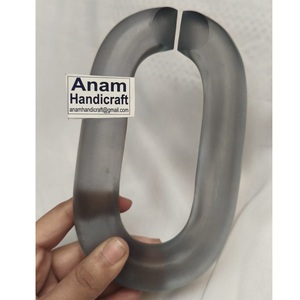 Adornos de Pared de Cadena Acrílica Modernos Personalizados, Hechos a Mano, Adornos Colgantes de Resina Modernos para Decoración del Hogar, Listos para el Festival Diwali - Product Image 1