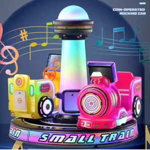 Hot Sale Kiddie Ride Train 2 in 1 Electric Amusement Park Trackless Train for Kids Music Lights and <b>Control</b> Available For Sale - Product Image 2