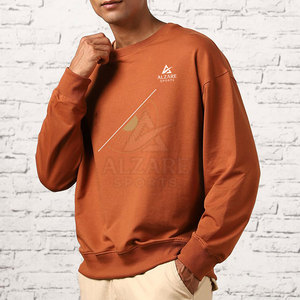 เสื้อสเวตเชิ้ตโอเวอร์ไซส์เนื้อผ้านุ่มสบาย ทรงหลวม ดีไซน์ทันสมัย พร้อมความสบายพื้นฐานในสไตล์โอเวอร์ไซส์ - Product Image 4