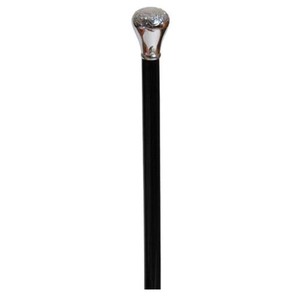 Bâton de marche de qualité supérieure, autres articles de décoration pour la maison, aluminium, bois, couleur noire, poignée polie argentée, dernier design, accessoires de randonnée - Product Image 4
