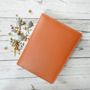 Genuine Leather Passport Travel Wallet RFID Blocking Holder Multiple <b>Card</b> Slots Cowhide Organizer Custom Logo OEM Wholesale rate - Product Image 2