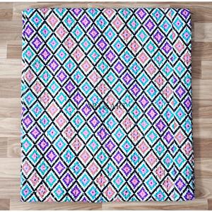 ผ้าคลุมเตียงคันธาทำมือจากอินเดีย ผ้าฝ้าย 100% พิมพ์ลายดอกไม้ด้วยมือ น้ำหนักผ้า 220 กรัม คุณภาพสูง ART&ART - Product Image 5