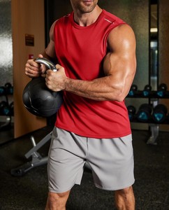 Men's Drop Armhole Tank <b>Top</b> Streetwear Sleeveless Shirt Oversized Muscle <b>Vest</b> Breathable Jersey Fabric Urban Summer Fashion Wear - Product Image 2