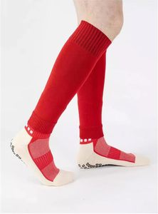2 Set Anti-Slip <b>Grip</b> Soccer <b>Socks</b> with Shin Guard Sleeves, Sports Athletic <b>Socks</b> for Men Women - Product Image 3