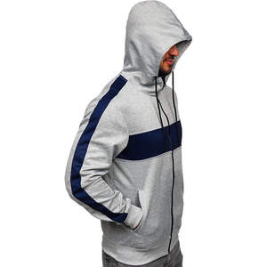 Sudadera con Capucha Personalizada Bordada, de Felpa Francesa Gruesa de 360g, Corte Recto, de Alta Calidad, con Cierre - Product Image 4