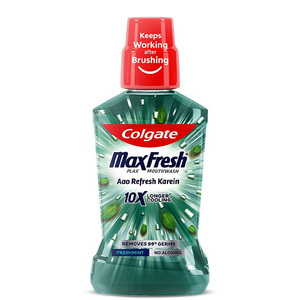 Enjuague Bucal Colgate Plax Peppermint Fresh, Botella de 250 ml - Product Image 2