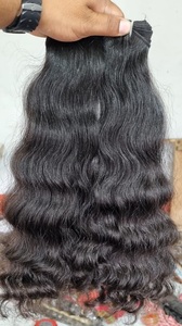 Haute Qualité Doux Non Transformés Naturel Remy Trame Extensions De Cheveux Bouclés Vierge Indien Cheveux Humains Génie Trame Dessinée Unique - Product Image 4