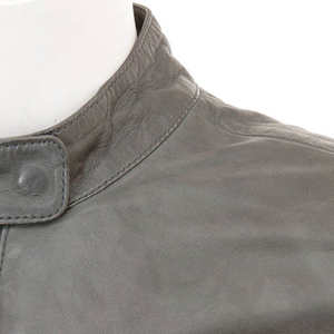 Chaquetas de Cuero Personalizadas para Hombre, Chaquetas de Motero Vintage con Logotipo Personalizado, Chaqueta de Motero de Invierno de Alta Calidad - Product Image 5