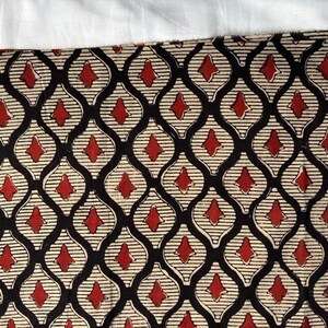 Hand Block Printed Cotton <b>Fabric</b>, Indian cotton Textile, Traditional Sanganeri <b>Fabric</b> wholesale - Product Image 2