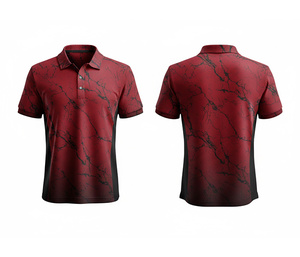 Quick Dry Sublimation Polo Shirt for Training and Gym Wear Durable Stitching for Men Women Youth Quick-Dry Dry-Fit Active Polo - Product Image 6