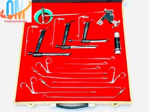 Set de Laringoscopio de Pedestal Laríngeo Micro de Alta Calidad OMI, Certificado CE ISO, 14 Piezas, Acero Inoxidable de Grado Médico, Suministros para el Cuidado de la Salud - Product Image 6