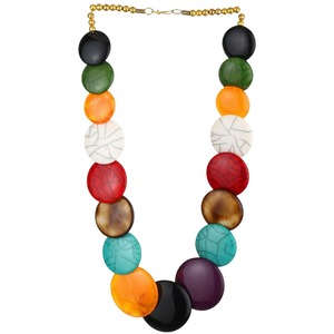 Conjunto de Collar con Diseño Floral Ecológico para Mujer, Joyería Ligera para Uso Festivo con Aretes Disponibles a Buen Precio - Product Image 5