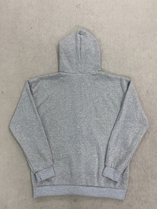 Sudadera con capucha de algodón premium con cremallera completa, estilo vintage, con gráfico de serpiente de diamantes de imitación negros, de corte oversize, para ropa urbana y streetwear. - Product Image 3