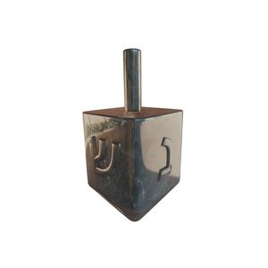 Último modelo de Trompo de Hanukkah de metal plateado y dorado, hebreo judío, de primera calidad, regalo coleccionable para festividades - Product Image 3