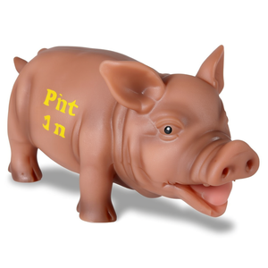 Juguete Interactivo para Mascotas de Látex con Sonido Original de Cerdo, 21 cm - Product Image 3