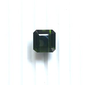 Turmalina verde natural de 24.56 quilates, corte octogonal, piedra para la elaboración de joyería fina. - Product Image 1