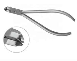 Pince orthodontique dentaire de sécurité pour coupe distale, instrument d'orthodontie, forceps dentaire manuel, argenté, classe I, chirurgical - Product Image 2