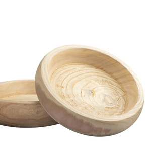 Bols à salade en bois de mangue durable et sans danger pour les aliments Présentoir de noix de fruits secs Vaisselle écologique Cuisine Salon Accent Vaisselle - Product Image 1