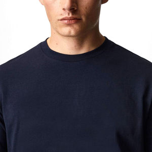 Wholesale Custom 100% Cotton Black T-<b>Shirt</b> Printed Logo Plain Jersey for <b>Men</b> Short Sleeve Streetwear Anti-wrinkle T <b>Shirt</b> - Product Image 4