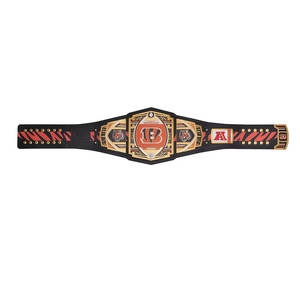 Cinturón de Campeonato Deportivo Personalizado de los Cincinnati Bengals, Cinturón de Lucha Libre Profesional Ecológico de Cintura Alta con 2.2m de Longitud - Product Image 5