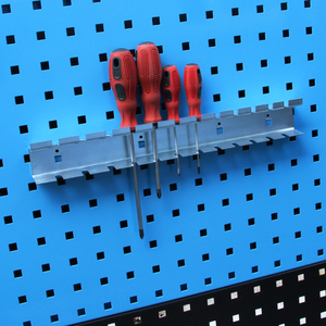 Organizador de Herramientas de Pared con Gancho Metálico para Colgar Puntas de Destornillador en Panel Perforado - Product Image 5