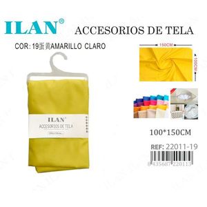 ILAN Tela Lisa 100x150 Cm Amarillo Claro Accesorios de Tela - Product Image 3