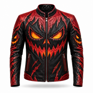 Vestes d'Halloween personnalisées |   Vestes de costumes d'Halloween |   Vestes à imprimés d'horreur |   Vestes pour fête d'Halloween |   Hommes et Femmes - Product Image 6