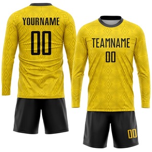 Camisetas de Fútbol Premium con Logotipo Impreso por Transferencia Térmica, Uniforme de Fútbol de Manga Corta, Secado Rápido, 100% Poliéster, Venta al Por Mayor - Product Image 2