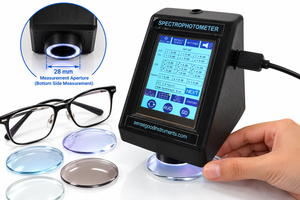 Colorímetro digital portátil SIPL273 RGB LAB CMYK para medición de color de pintura, vidrio y plástico - Product Image 4