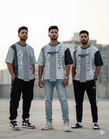 Kaos Unisex 100% Katun Bernapas Kasual Kerah Bulat Lengan Pendek Grosir Pesanan Massal Sablon Logo Kustom