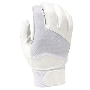 Gants de frappeur de baseball en cuir personnalisés professionnels, haute qualité, antidérapants, pour adultes, design OEM, couleur unie, gants de sport - Product Image 2