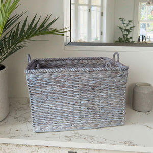 Cesta de lavandería tejida de Vietnam Premium, cestas de almacenamiento para una organización conveniente del hogar - Product Image 1