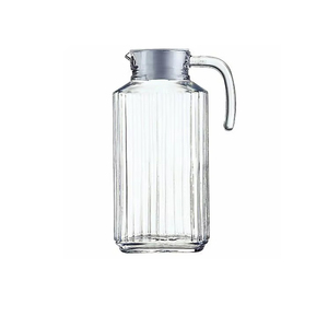Elegante Jarra de Agua de Vidrio para Servir Bebidas Frías o Calientes, Perfecta para el Hogar, la Oficina y Fiestas - Product Image 1