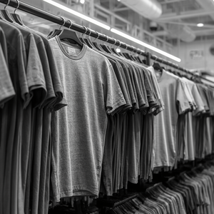 เสื้อยืดสีเทา ผ้าฝ้าย เรียบง่าย สไตล์ลำลอง สำหรับผู้ชายและผู้หญิง พร้อมบริการรับผลิตแบบ OEM ODM - Product Image 4