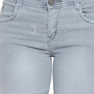 Nouveau style de pantalon en jean pour femme, usage extérieur, meilleure qualité, couleur unie, prix abordable - Product Image 6